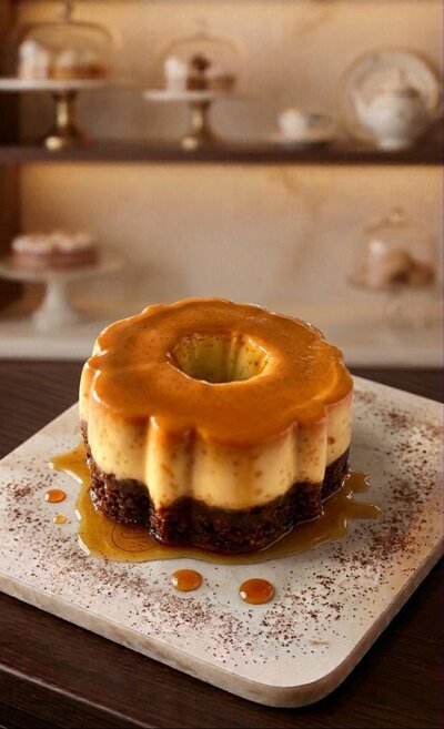 Tres leches en vaso